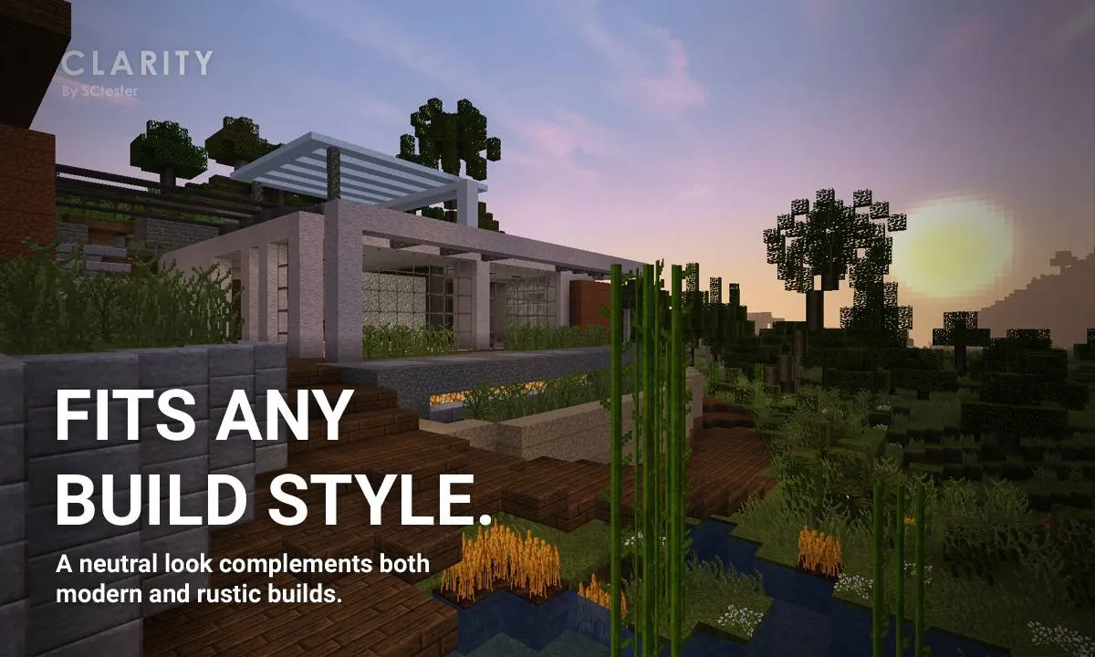 Clarity, Текстуры, Minecraft