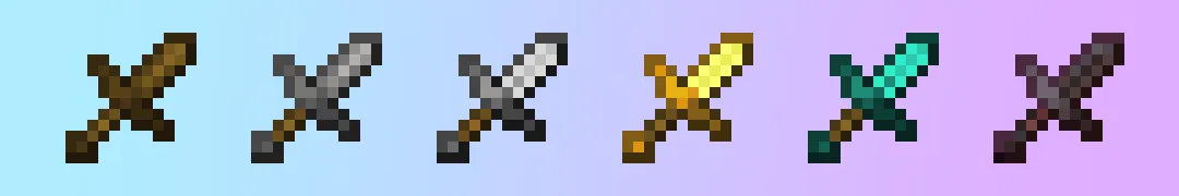 Smol PVP Swords, Текстуры, Minecraft