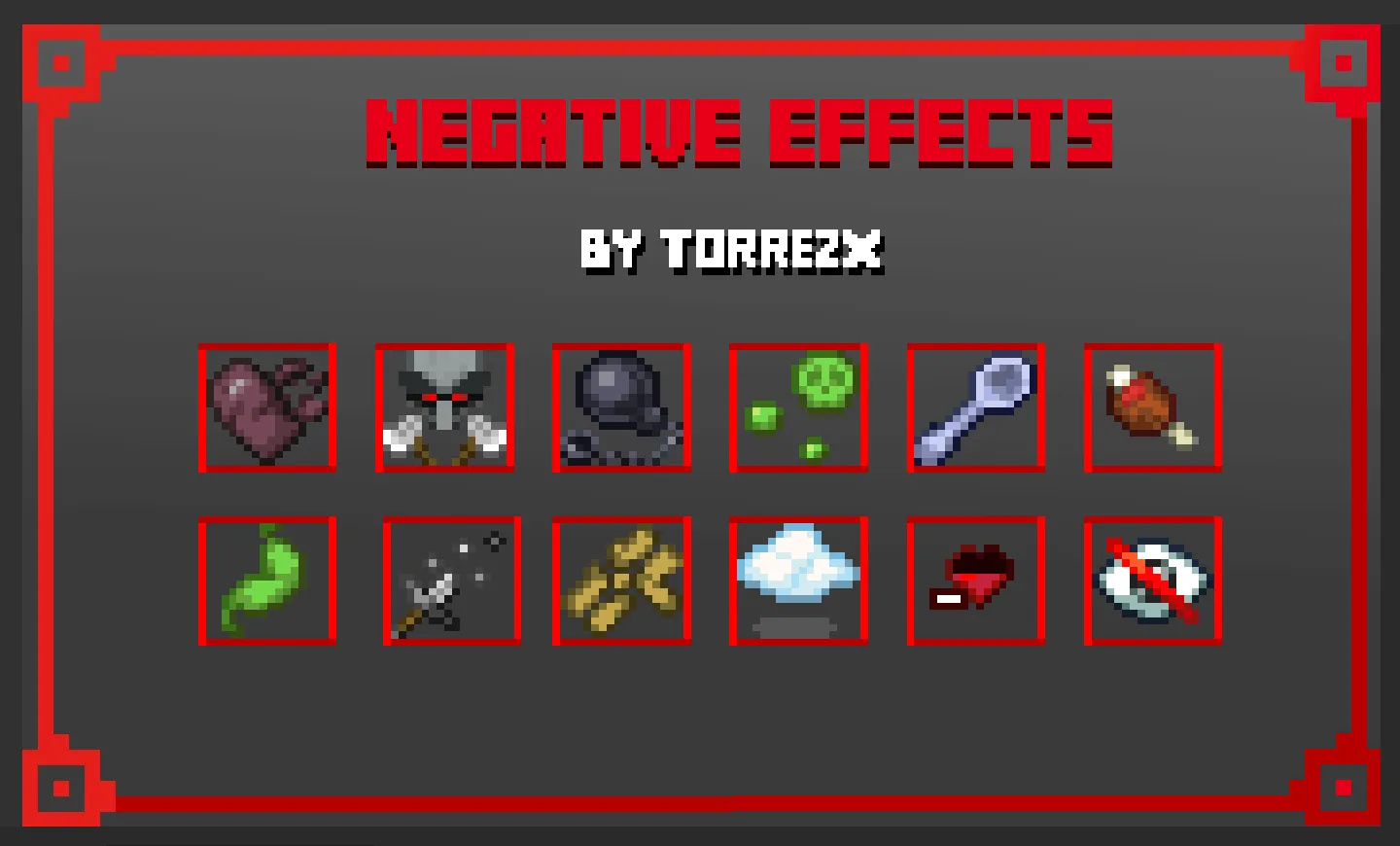 Torrezx-Border effects — скриншот 3 (Текстуры, Minecraft)