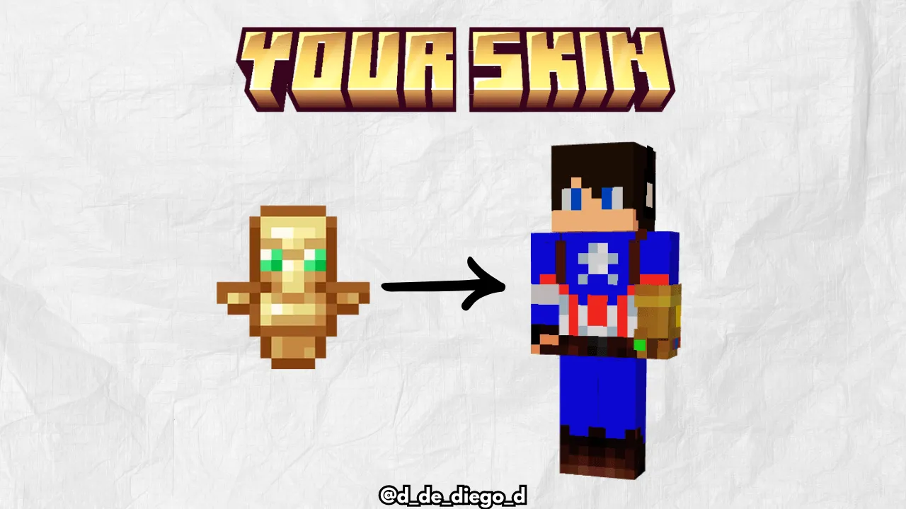 TOTEM OF  YOUR SKIN — скриншот 4 (Текстуры, Minecraft)