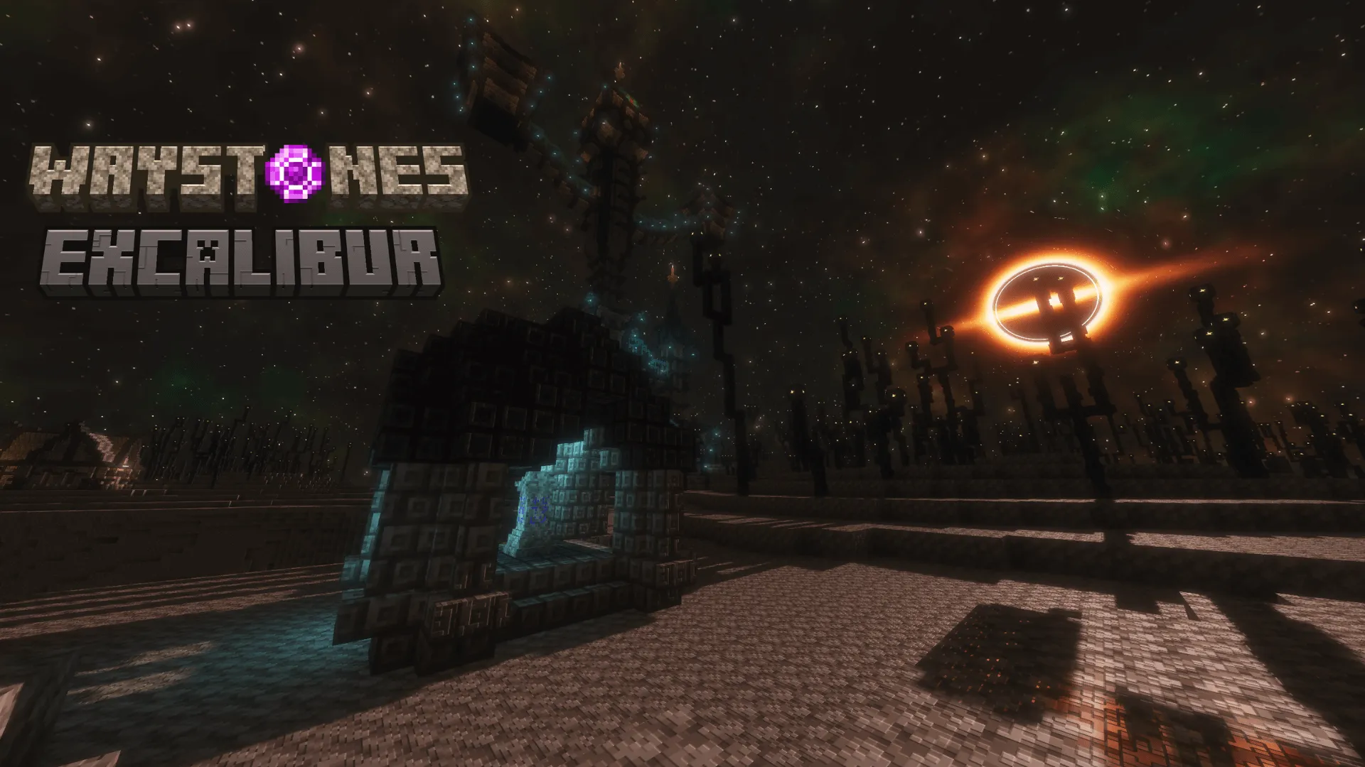 Excalibur | Waystones Support — скриншот 1 (Текстуры, Minecraft)
