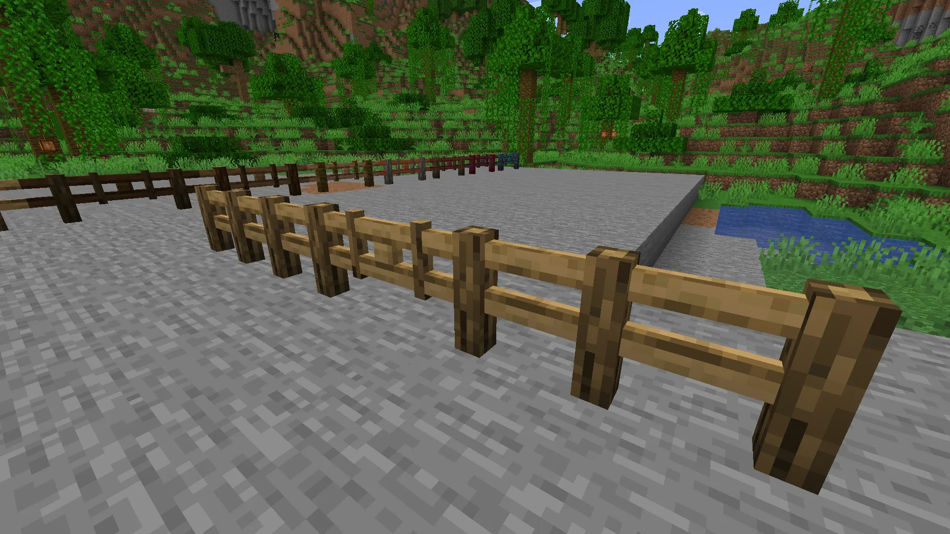 Dżordan Better Fences — скриншот 2 (Текстуры, Minecraft)