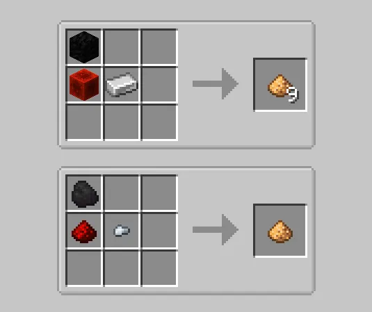 More choice to craft, Моды, Minecraft
