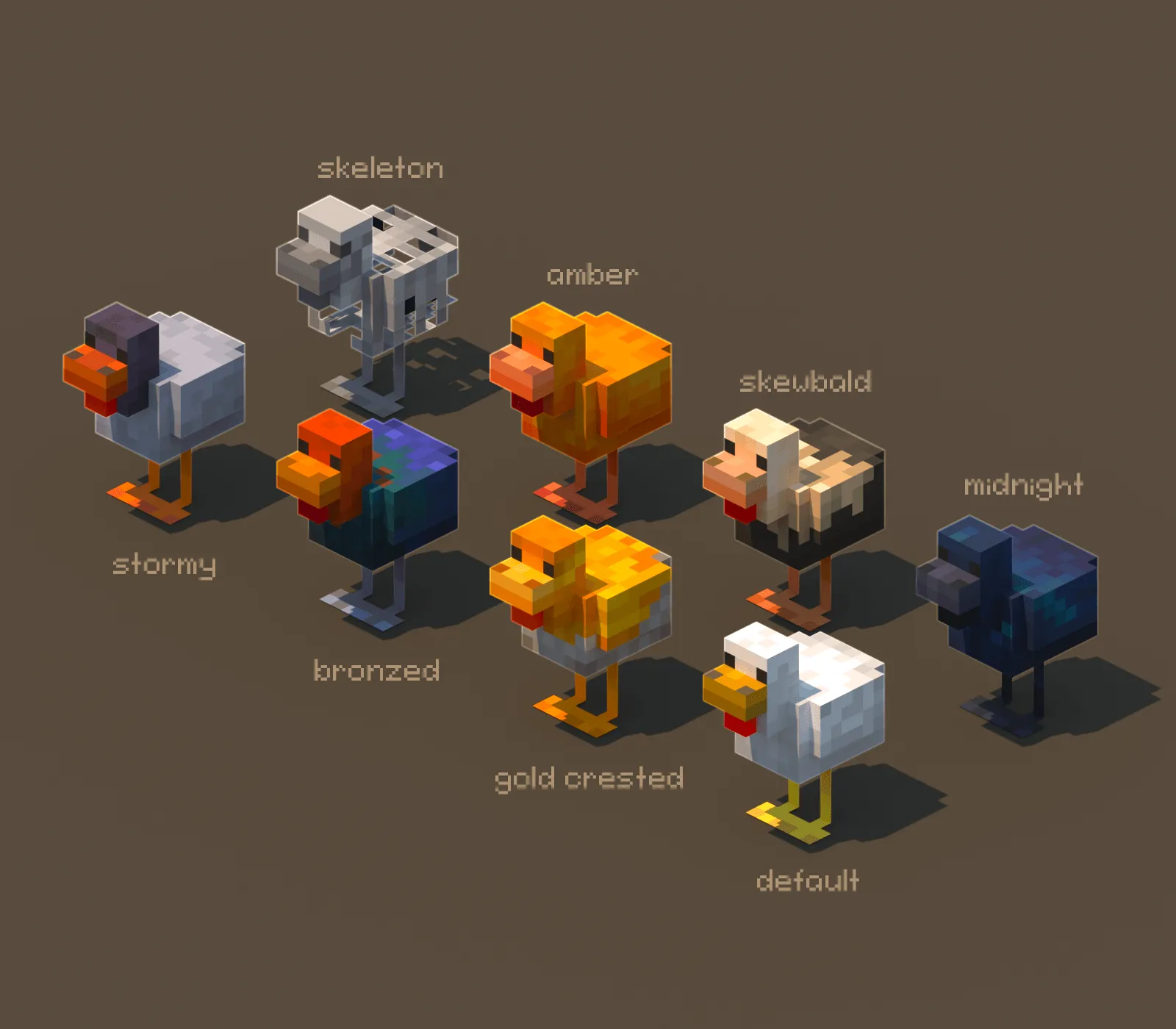 More Mob Variants Passive Edition, Моды, Minecraft