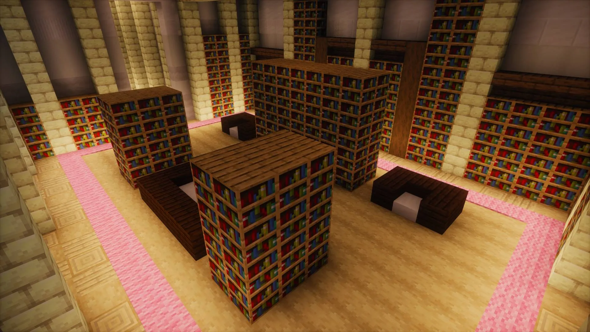 Pink Castle - Survival Spawn, Карты, Minecraft