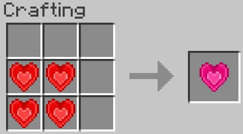 Heart Crystal Ore Mod — скриншот 2 (Моды, Minecraft)