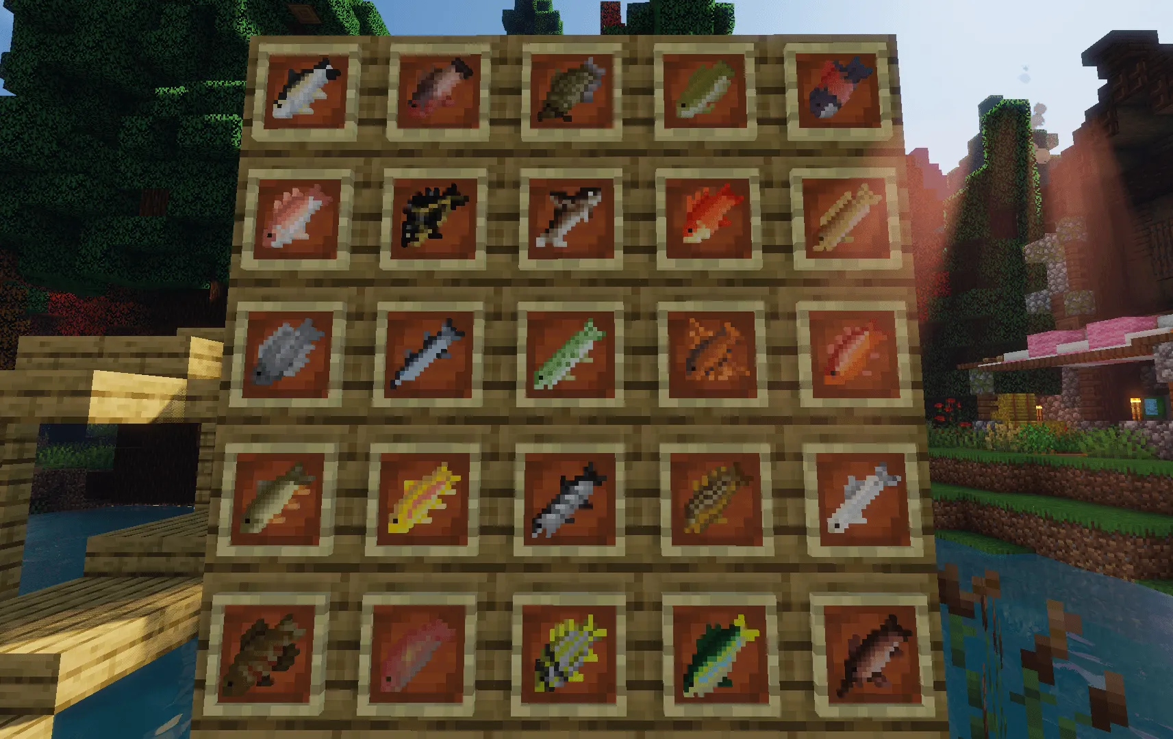 Fish Bonanza, Моды, Minecraft
