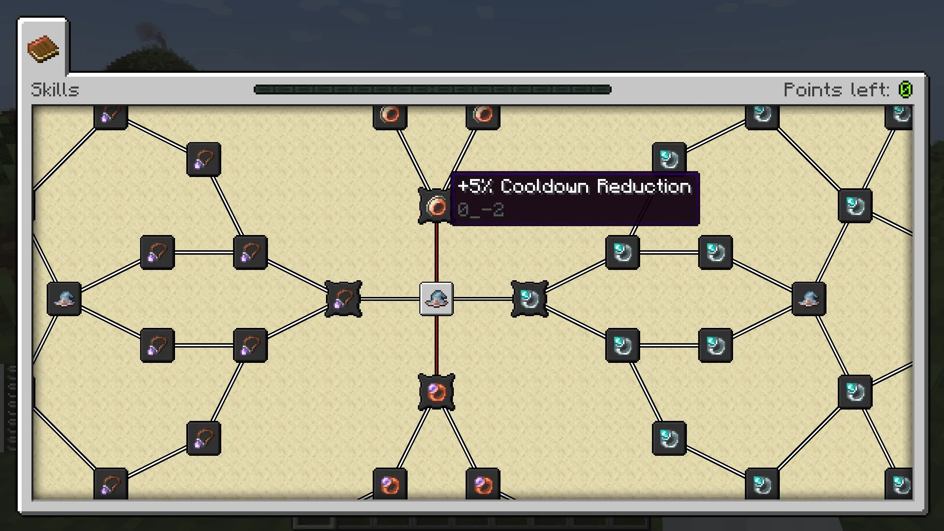 Unofficial Iron's Spells 'n Spellbooks Skill Tree — скриншот 6 (Моды, Minecraft)