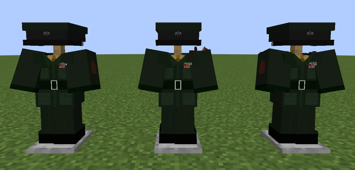 Expanded Marine Corps Uniforms, Моды, Minecraft