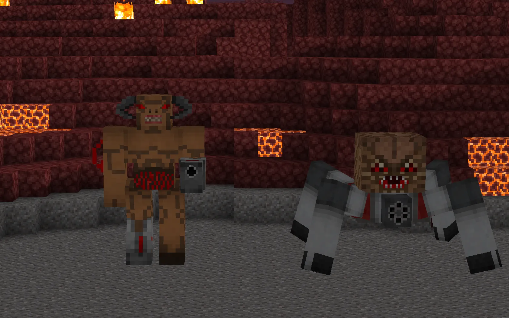 Doom ll, Моды, Minecraft