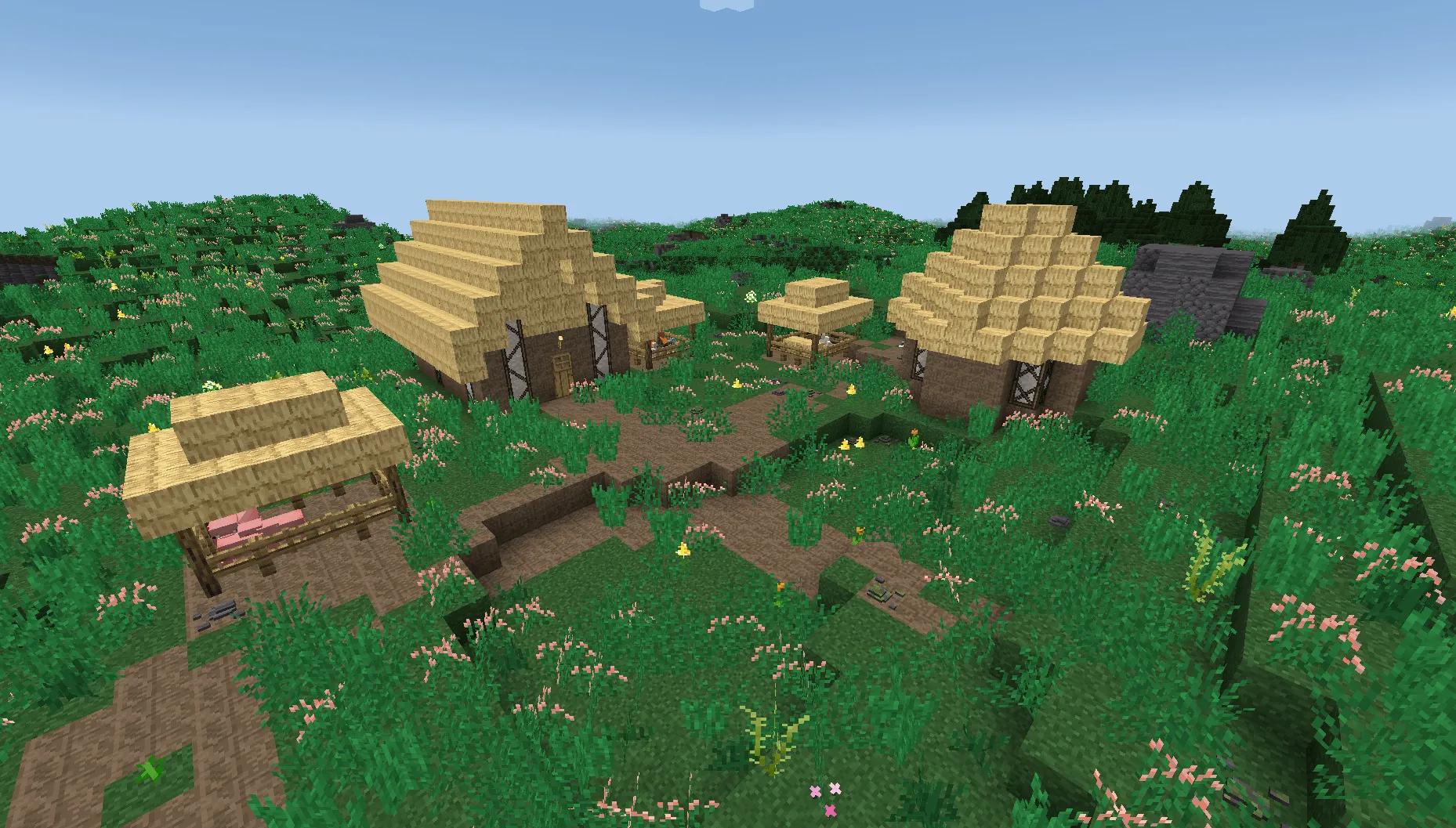 TFC Huts, Моды, Minecraft