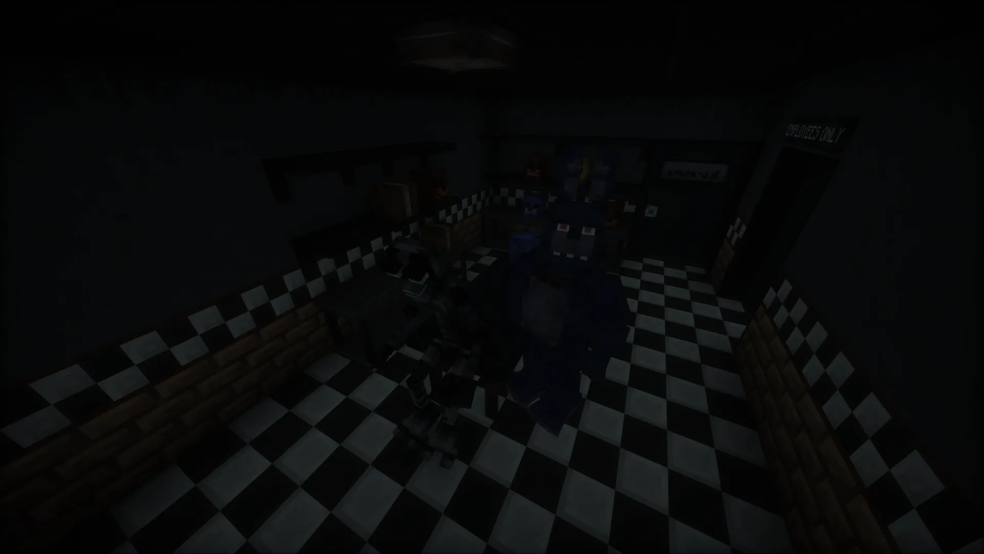 FNaF: Ultimate Universe, Карты, Minecraft