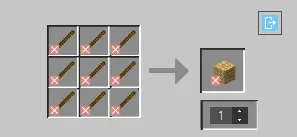 Added Craftingrecipes, Текстуры, Minecraft