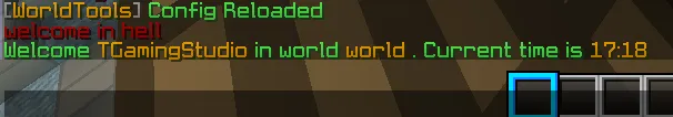 WorldTools — скриншот 1 (Плагины, Minecraft)