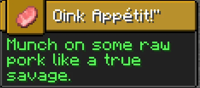 Achievement Unlocked, Моды, Minecraft
