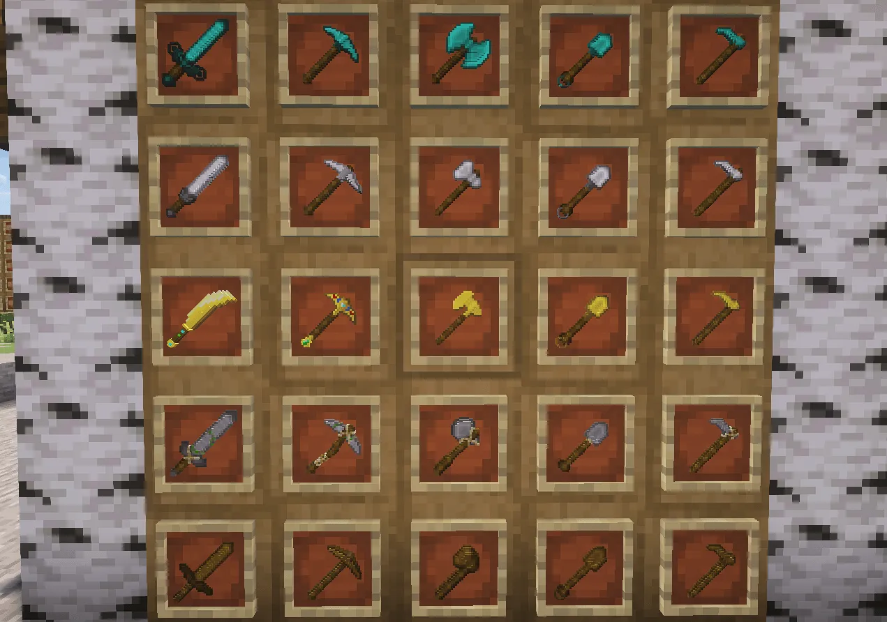 PixelBlades — скриншот 1 (Текстуры, Minecraft)