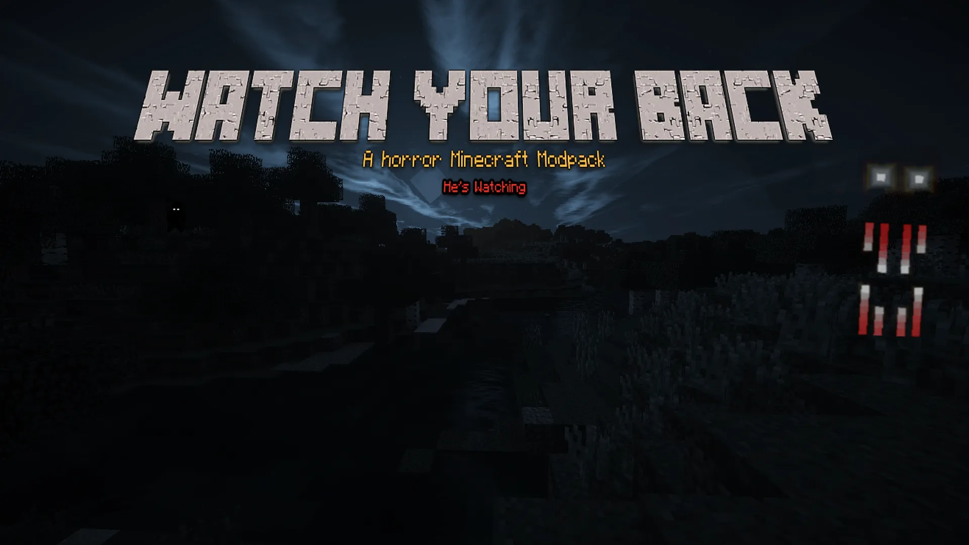 Watch Your Back (A Horror Modpack) — скриншот 1 (Модпаки, Minecraft)