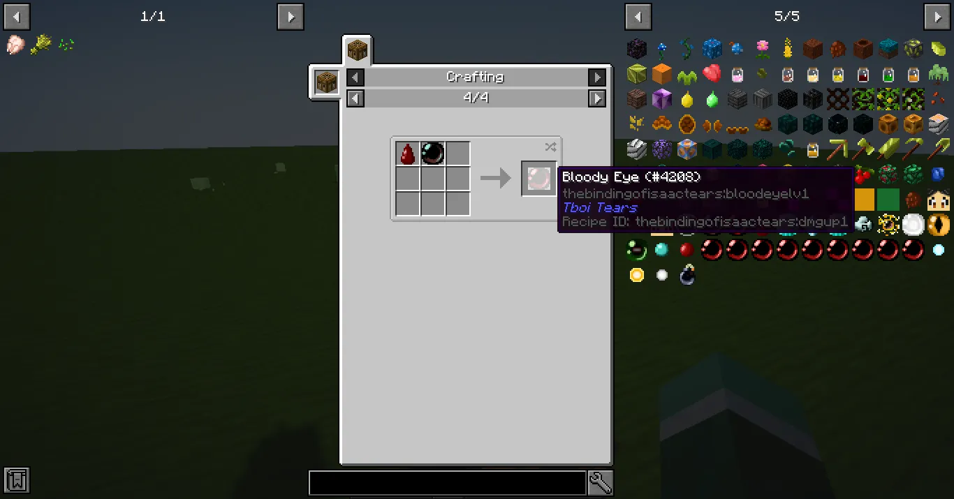 The binding of Isaac Tears Mod — скриншот 8 (Моды, Minecraft)