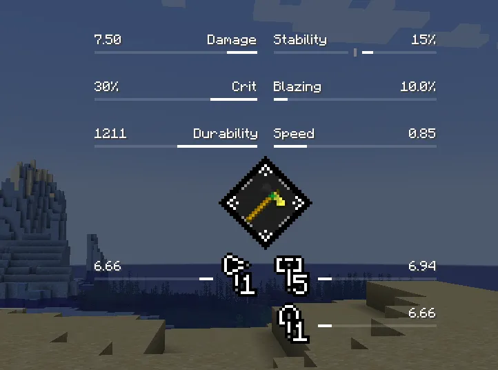 Tetra View, Моды, Minecraft