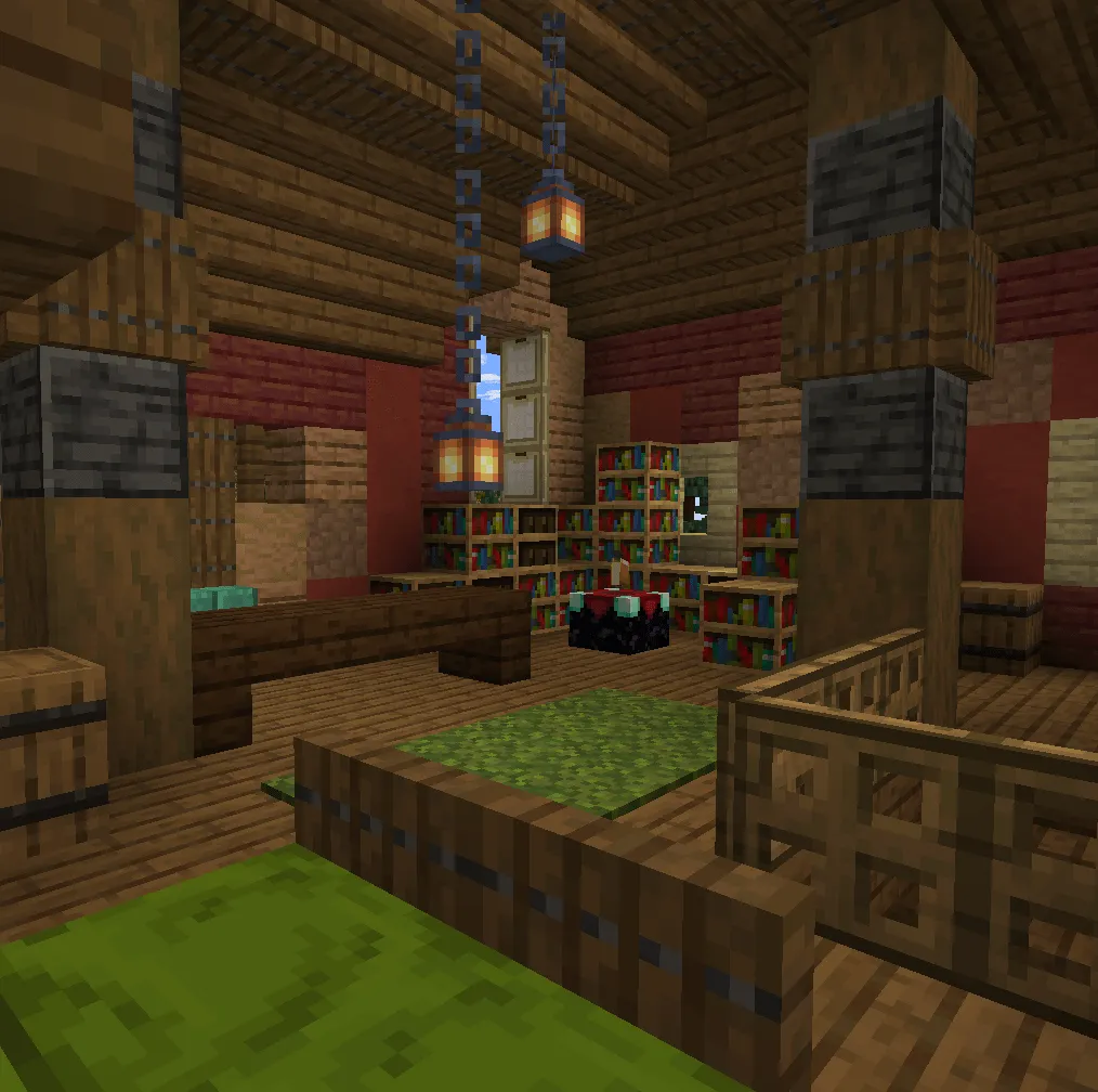 Mountain Mill | Simple Starters Series | Survival Terrain Mining Base | — скриншот 1 (Карты, Minecraft)