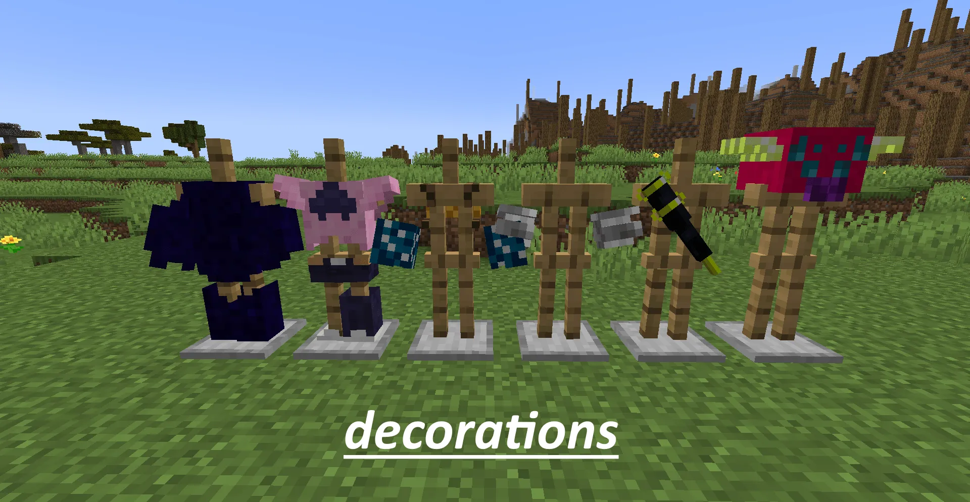 Nanatsu No Craft, Моды, Minecraft