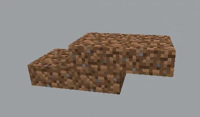 Super Simple Dirt Slabs — скриншот 2 (Текстуры, Minecraft)
