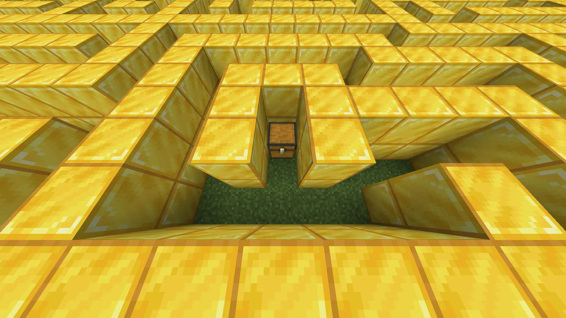 Gold maze — скриншот 1 (Карты, Minecraft)