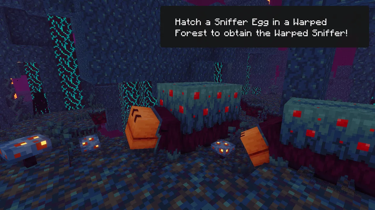 Sniffer Reimagined — скриншот 5 (Моды, Minecraft)