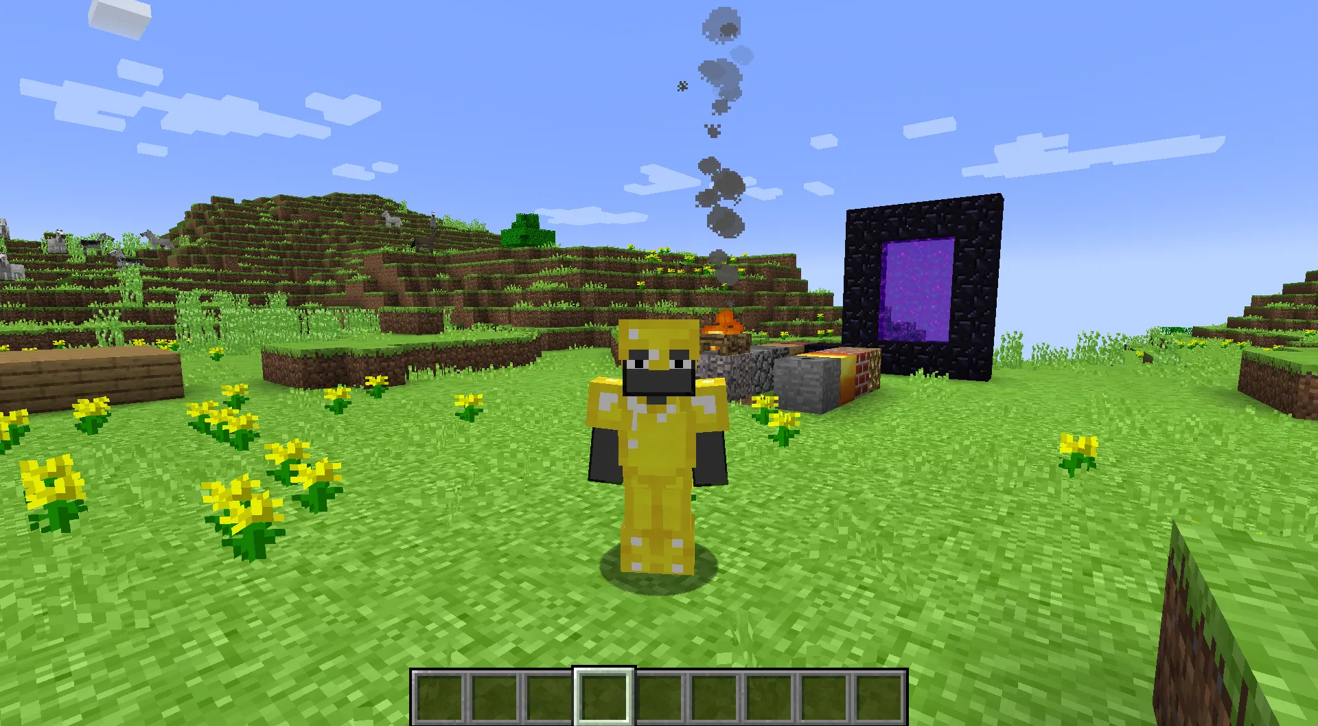 Acraft - The game... with 0.1 textures ! — скриншот 3 (Текстуры, Minecraft)