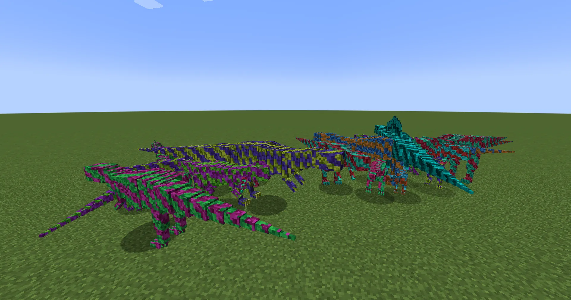 Wild Dinos, Моды, Minecraft