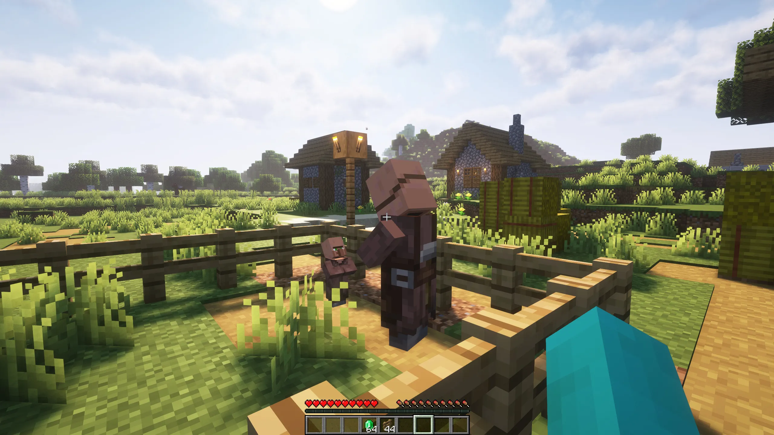 Simple Villager Follow — скриншот 2 (Моды, Minecraft)