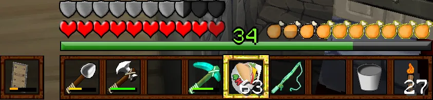 MC 4Kids - AppleSkin Addon, Текстуры, Minecraft