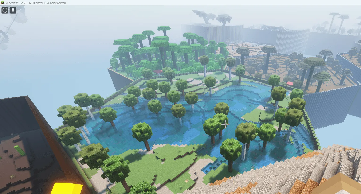 Honeycombs World — скриншот 1 (Плагины, Minecraft)