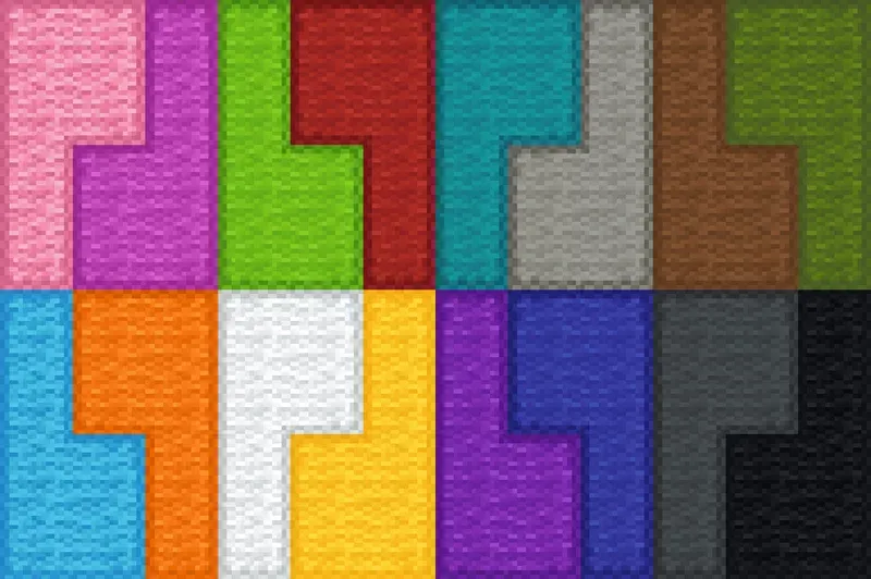 Connected Wool v2 — скриншот 2 (Текстуры, Minecraft)