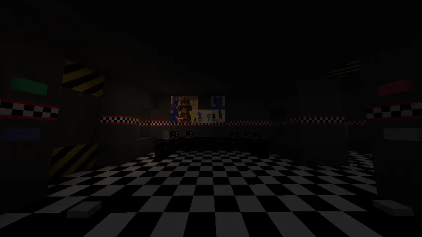 Fnaf 1 — скриншот 4 (Текстуры, Minecraft)
