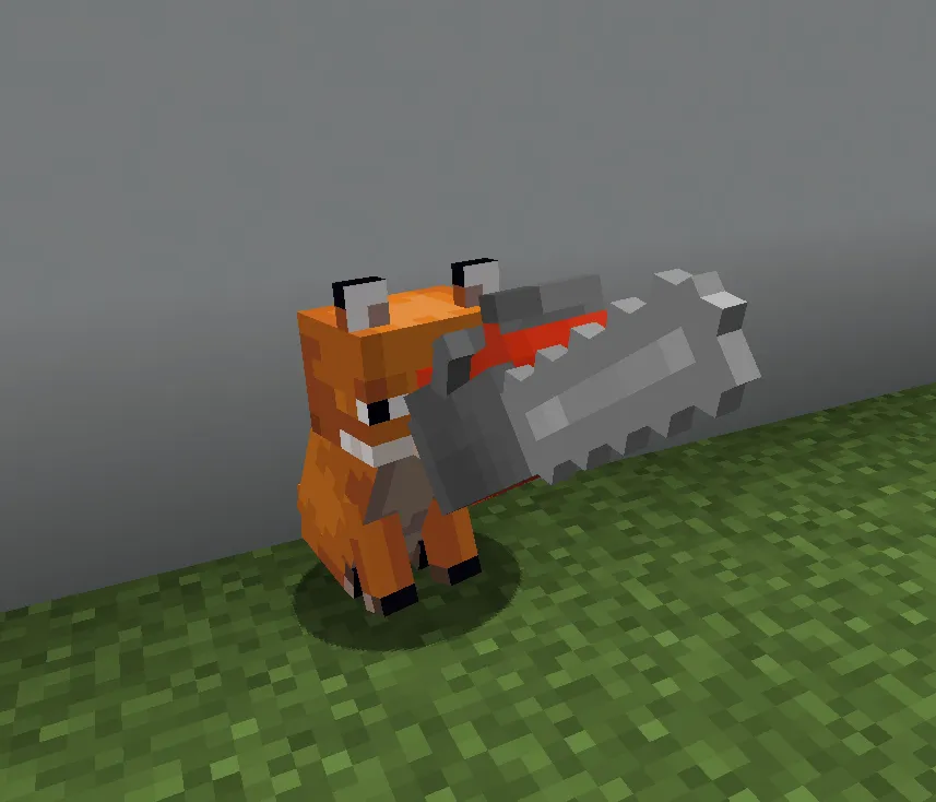 SHEARS, but a CHAINSAW, Текстуры, Minecraft