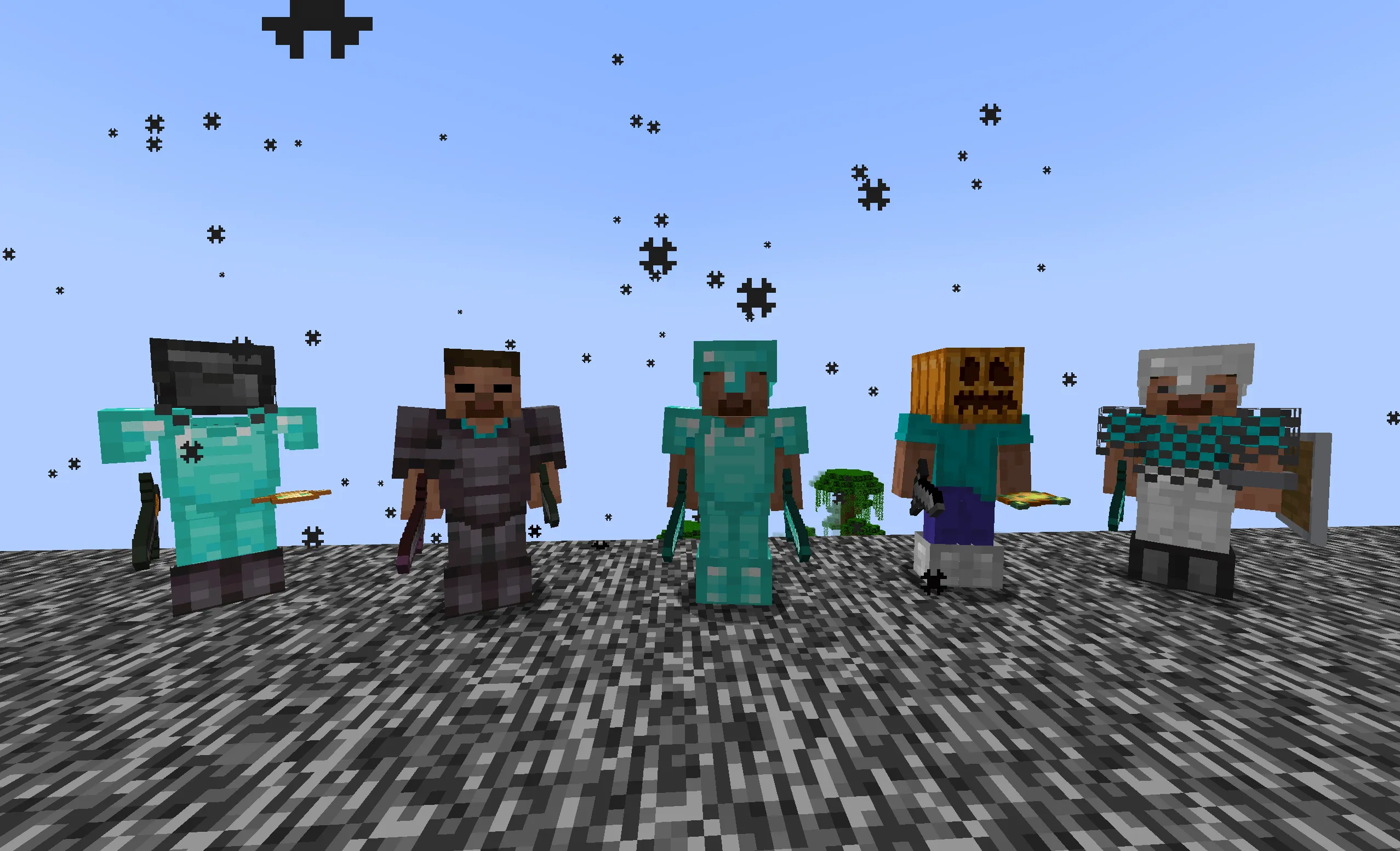 Horizon's Mobs (Warriors), Моды, Minecraft