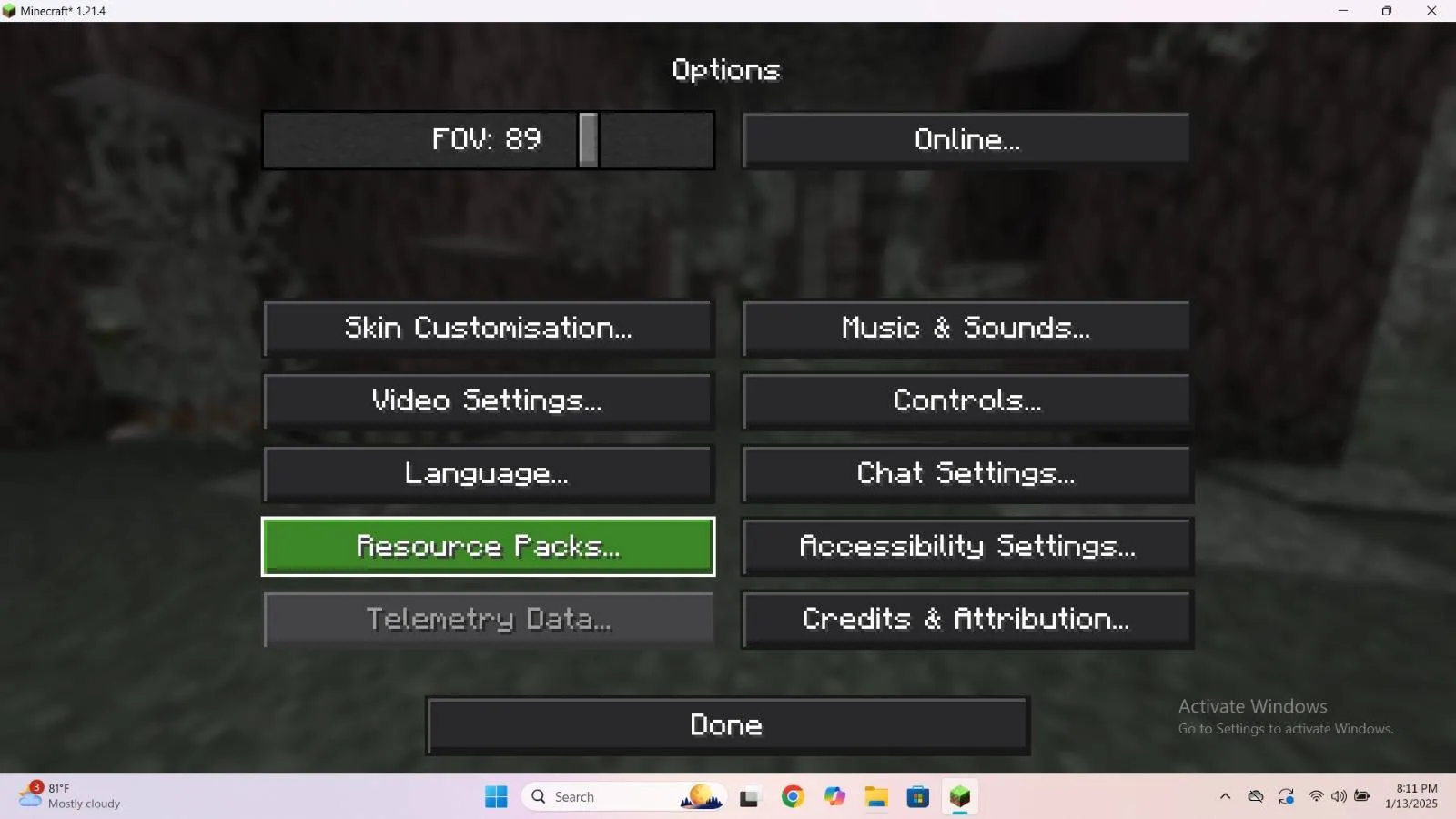 Better GUI + Among Us Hearts — скриншот 3 (Текстуры, Minecraft)