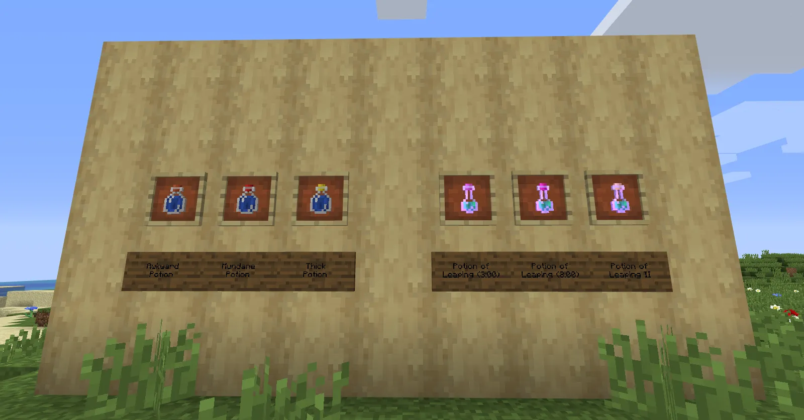 Potion Bottles Plus — скриншот 5 (Текстуры, Minecraft)