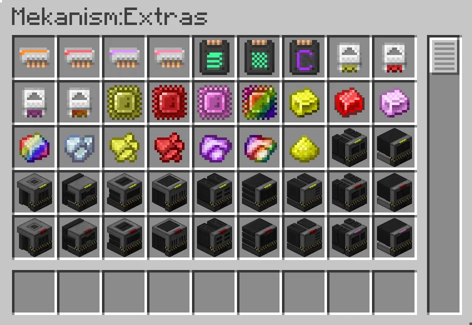 Mekanism Extras, Моды, Minecraft