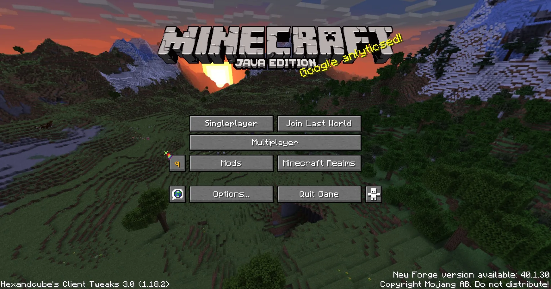Hexandcube's Client Tweaks — скриншот 3 (Модпаки, Minecraft)
