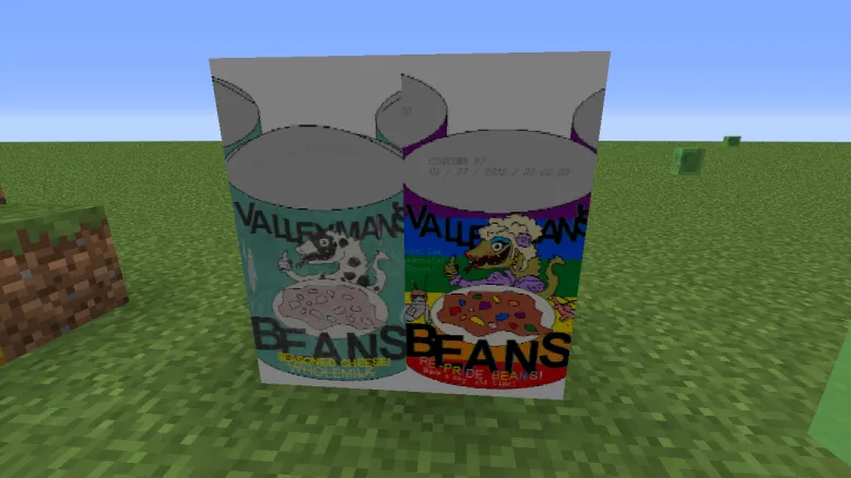 pnvalley man beans — скриншот 3 (Текстуры, Minecraft)