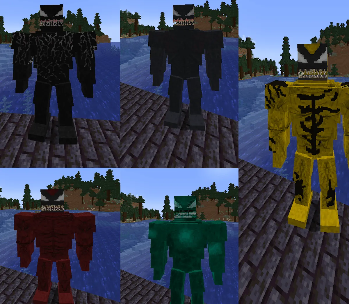 Spiderverse Shattered Dimensions — скриншот 2 (Моды, Minecraft)