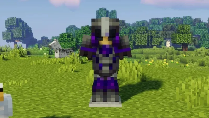 Purpleos, Текстуры, Minecraft