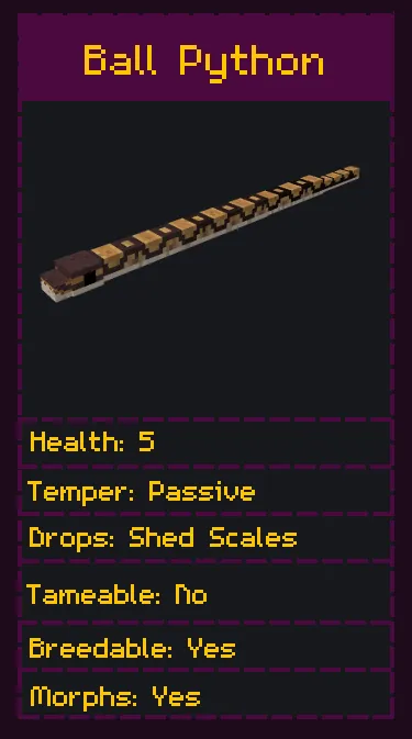 Alex's Herps, Моды, Minecraft