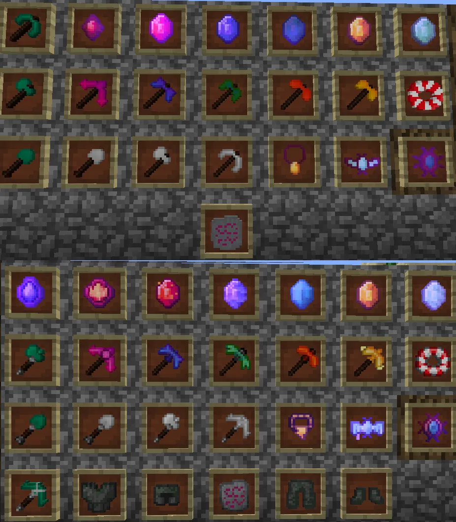 Animated and Emissive: Forgotten Items, Текстуры, Minecraft