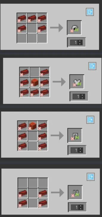 ManyThings, Моды, Minecraft