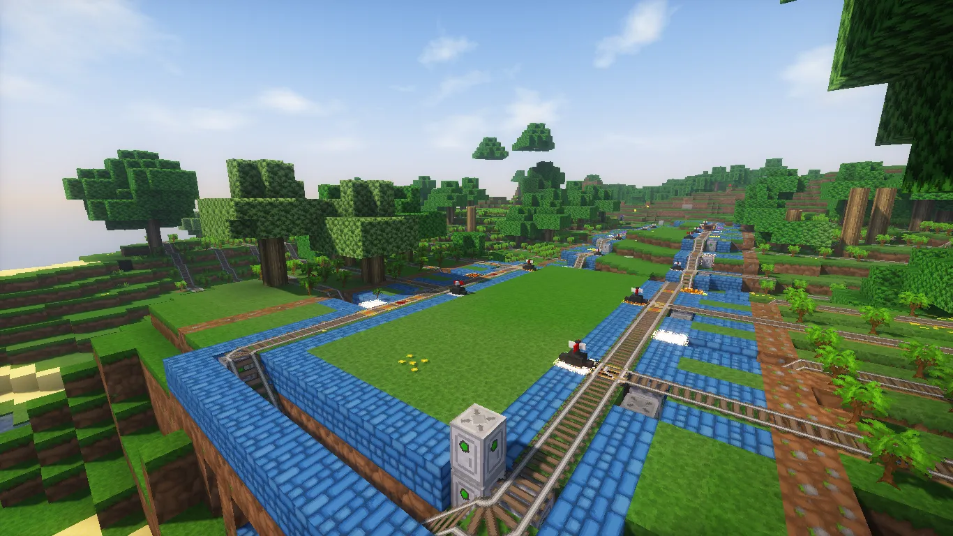 myRail — скриншот 1 (Модпаки, Minecraft)