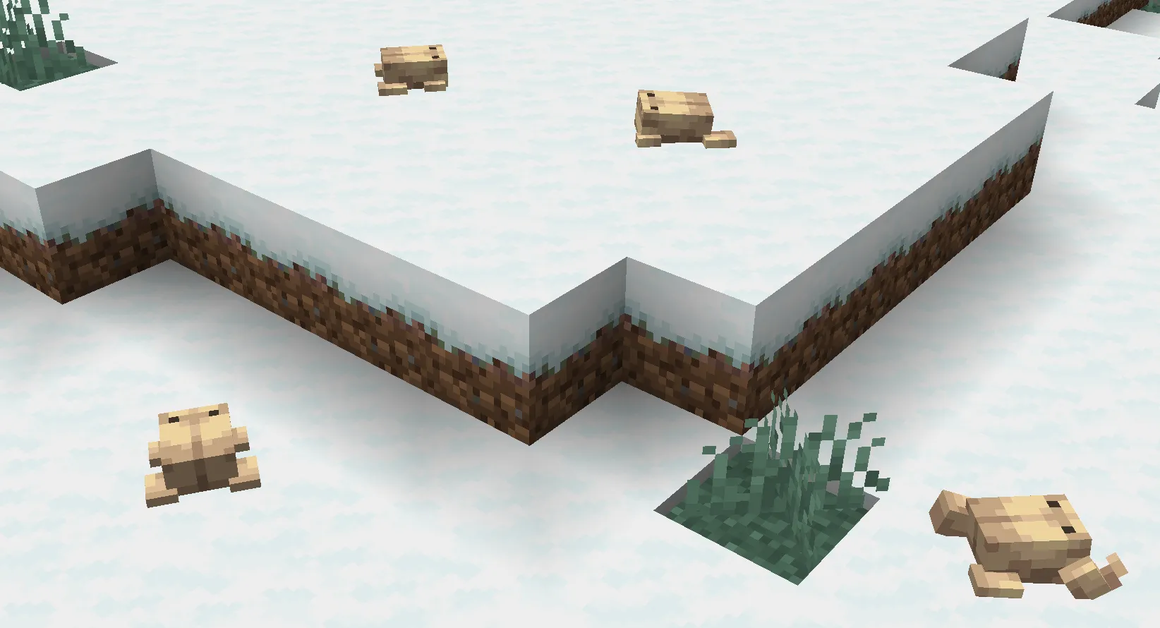 Wednesday Frog, Текстуры, Minecraft