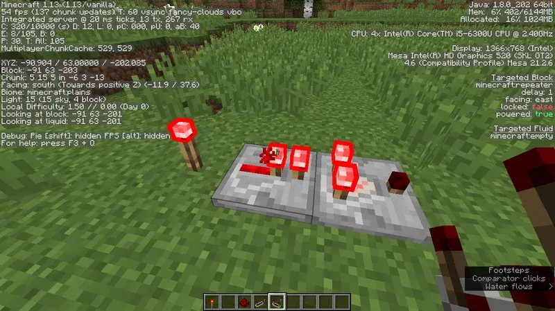 New Redstone Torch Backport, Текстуры, Minecraft